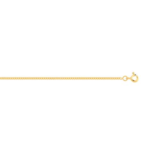 750 yellow gold chain 50 cm