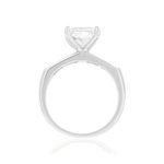 Bague argent 925 et zirconias - vue 2