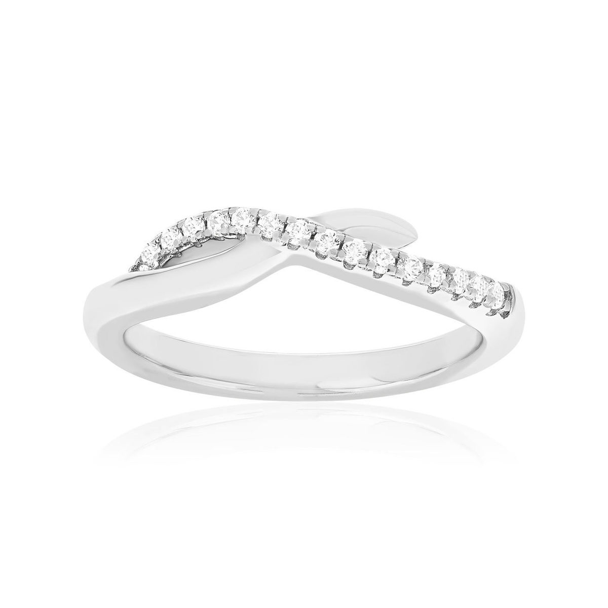 Bague argent 925 et zirconias