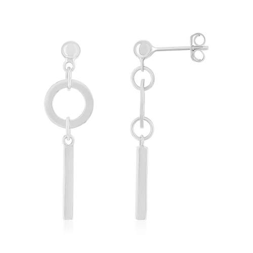 Boucles d'oreilles argent 925