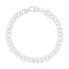 Bracelet argent 925 maille gourmette 20cm - vue V1