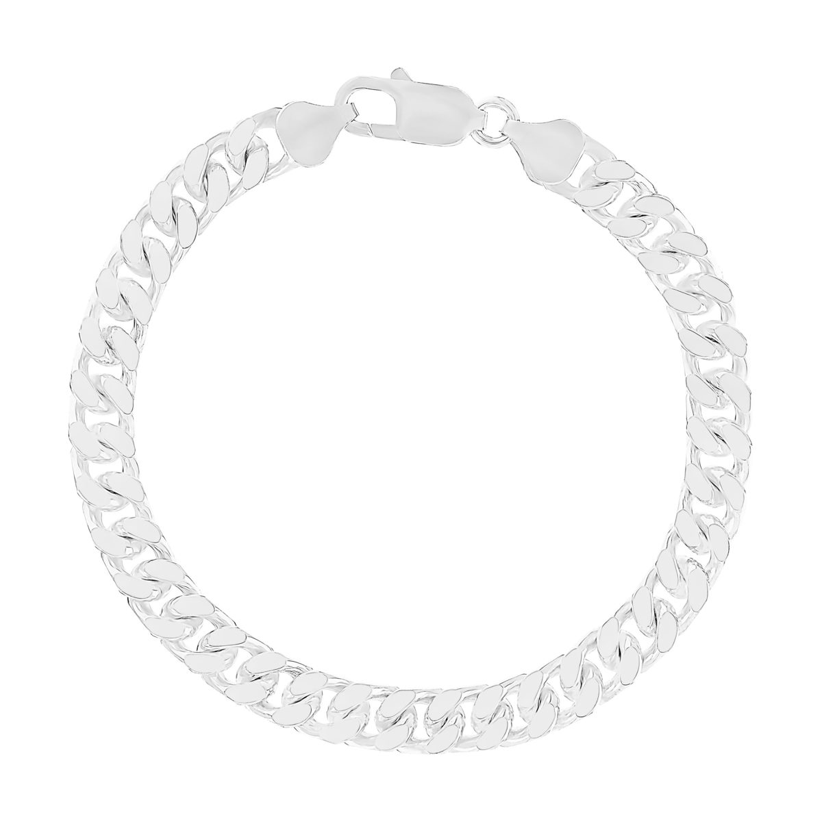 Bracelet argent 925 maille gourmette 20cm