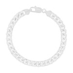 Bracelet argent 925 maille gourmette 20cm - vue 1