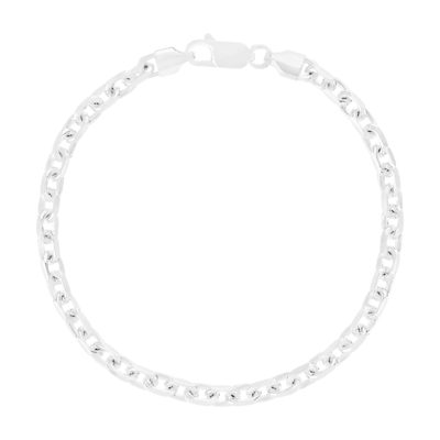 Bracelet argent 925 maille forçat 21cm
