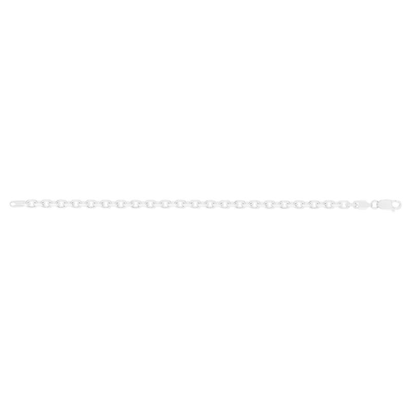 Bracelet argent 925 maille forçat 21cm - vue 2