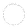 Bracelet argent 925 maille fantaisie 21cm - vue V1