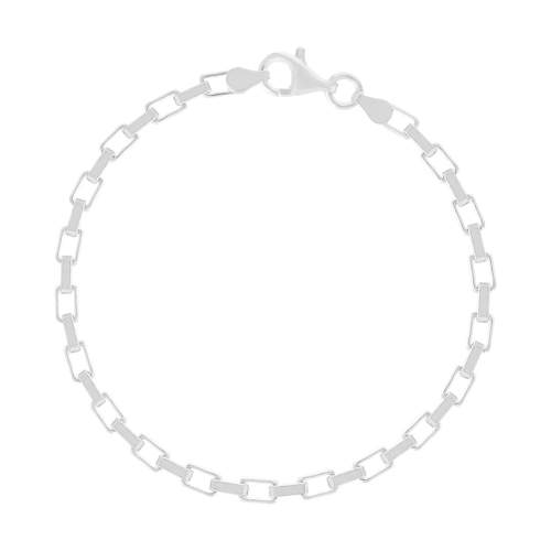 925 silver bracelet fancy mesh 21cm