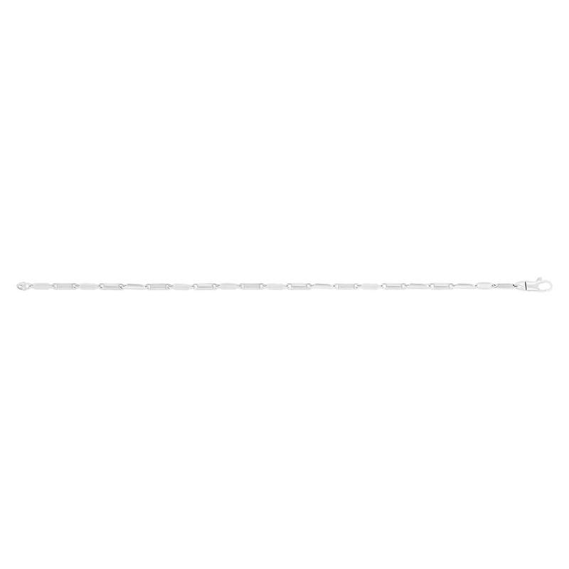 Bracelet argent 925 maille fantaisie 22cm - vue 2