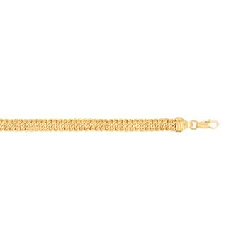 750 geelgouden armband met Amerikaanse steek