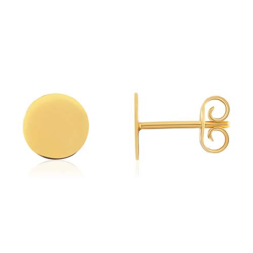 Boucles d'oreilles or 750 jaune