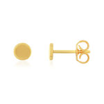 Boucles d'oreilles or 750 jaune - vue 1