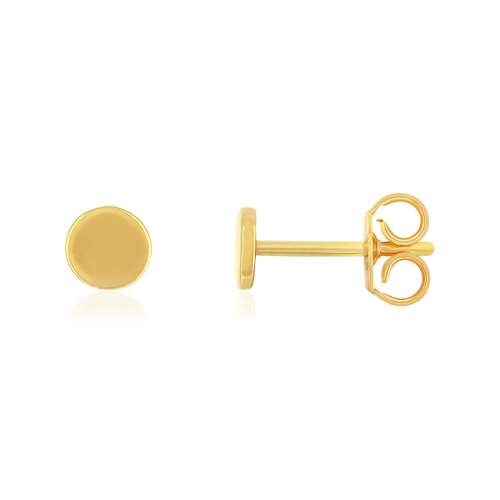 Earrings 750 yellow gold