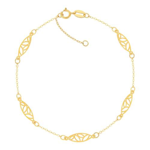 Bracelet or 750 jaune 19cm