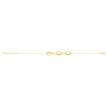 Armband goud 750 geel 20cm