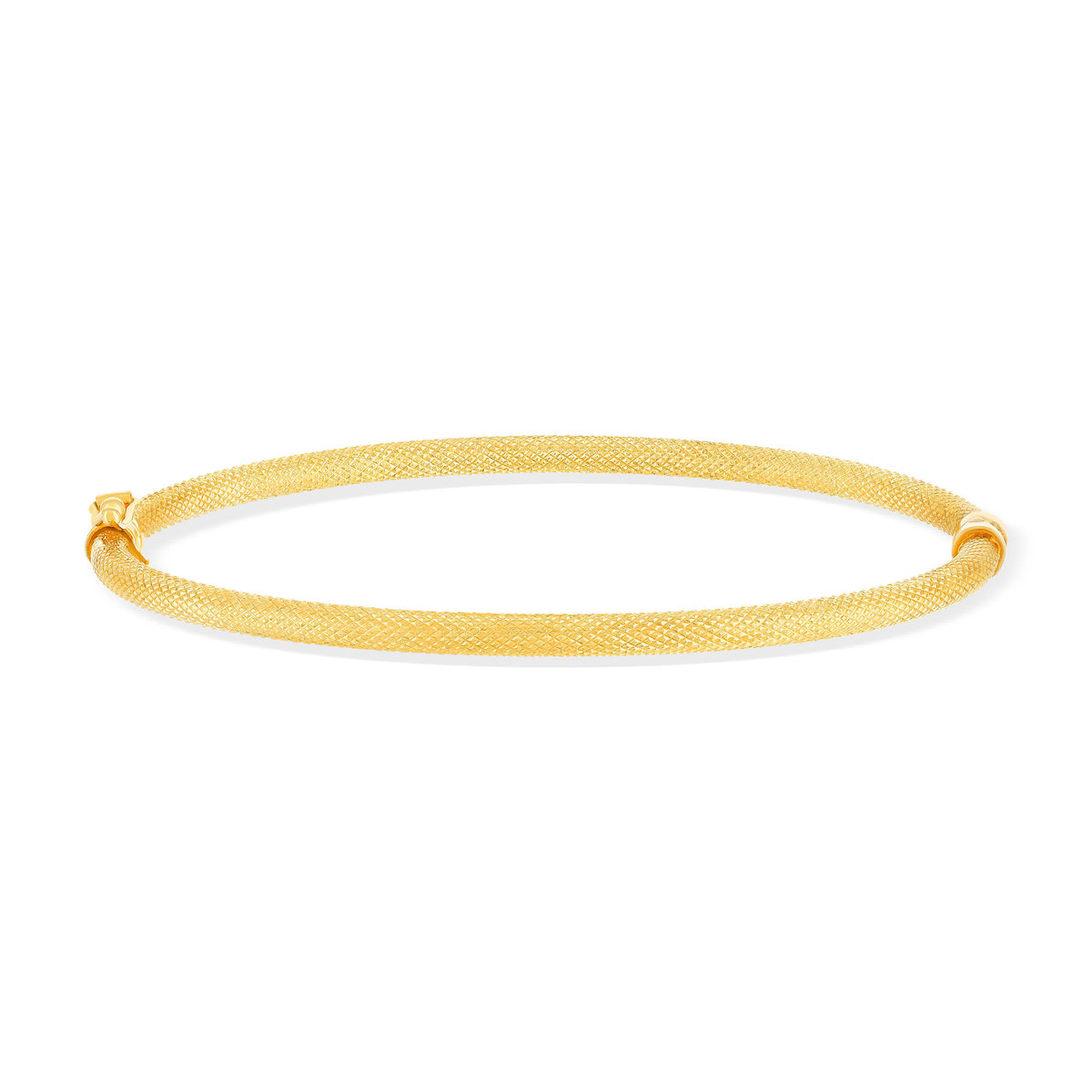 Bracelet jonc or 375 jaune 58mm