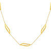 Collier or 750 jaune 45cm - vue V1