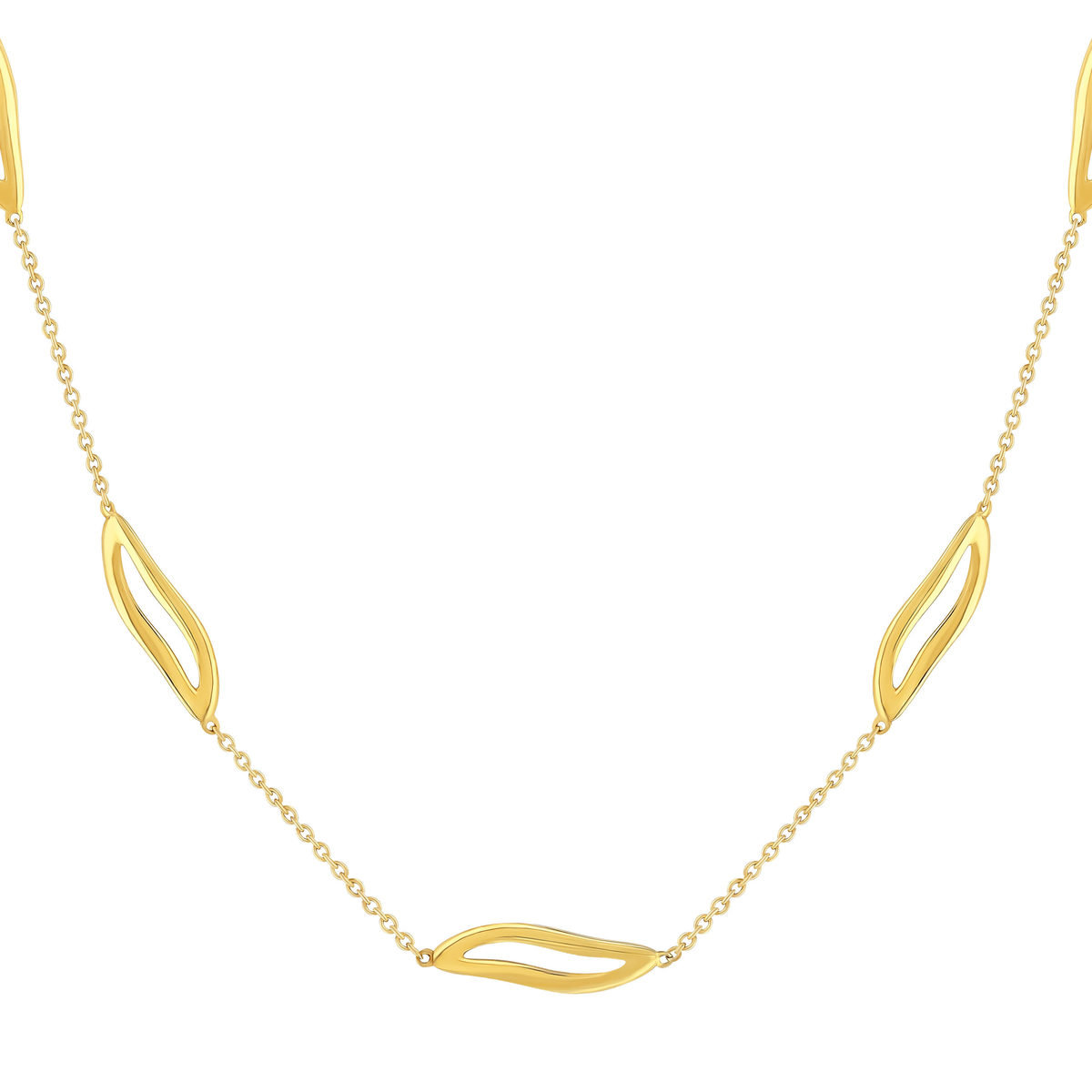 Collier or 750 jaune 45cm