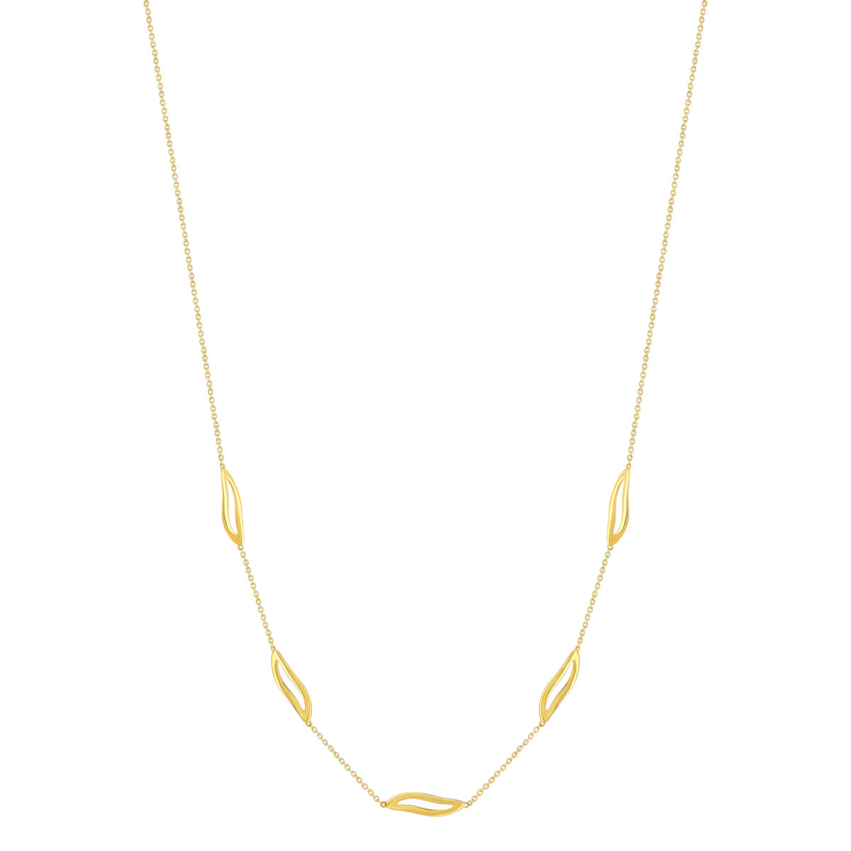 Collier or 750 jaune 45cm - vue 2