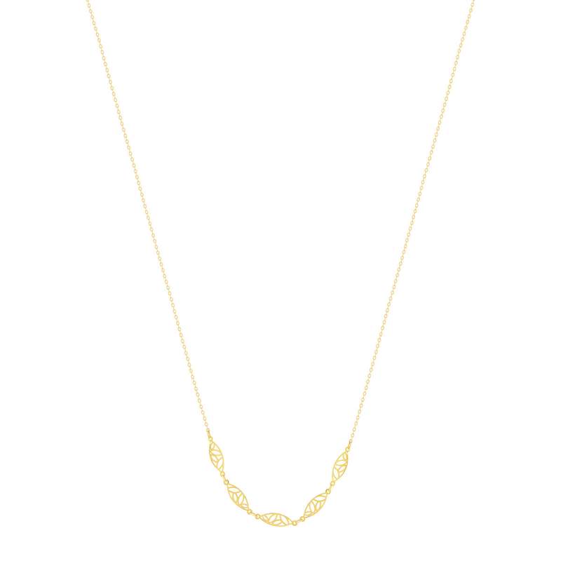 Necklace gold 750 yellow 45cm - view 2