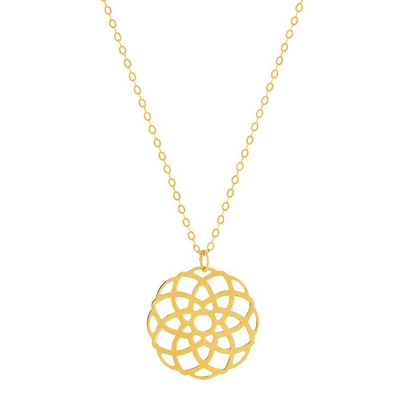 Collier or 750 jaune 45cm - vue 1
