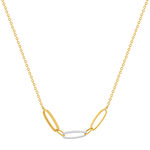 Collier or 750 2 tons 45cm - vue 1