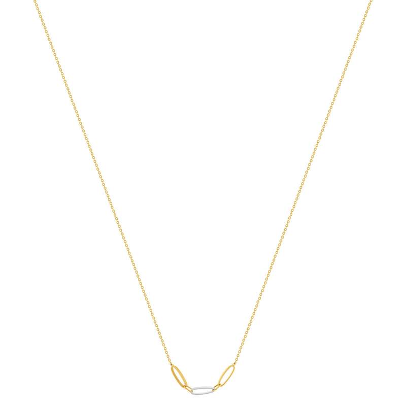 Collier or 750 2 tons 45cm - vue 2