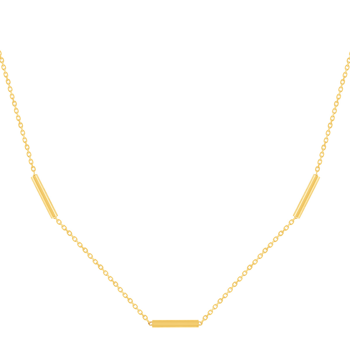 Collier or 750 jaune 45cm