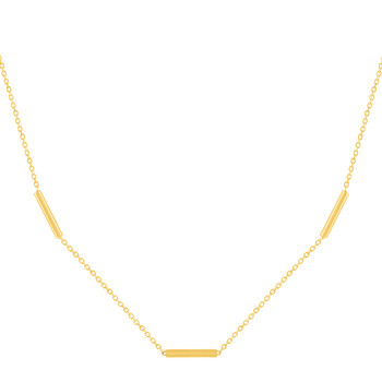 Necklace gold 750 yellow 45cm