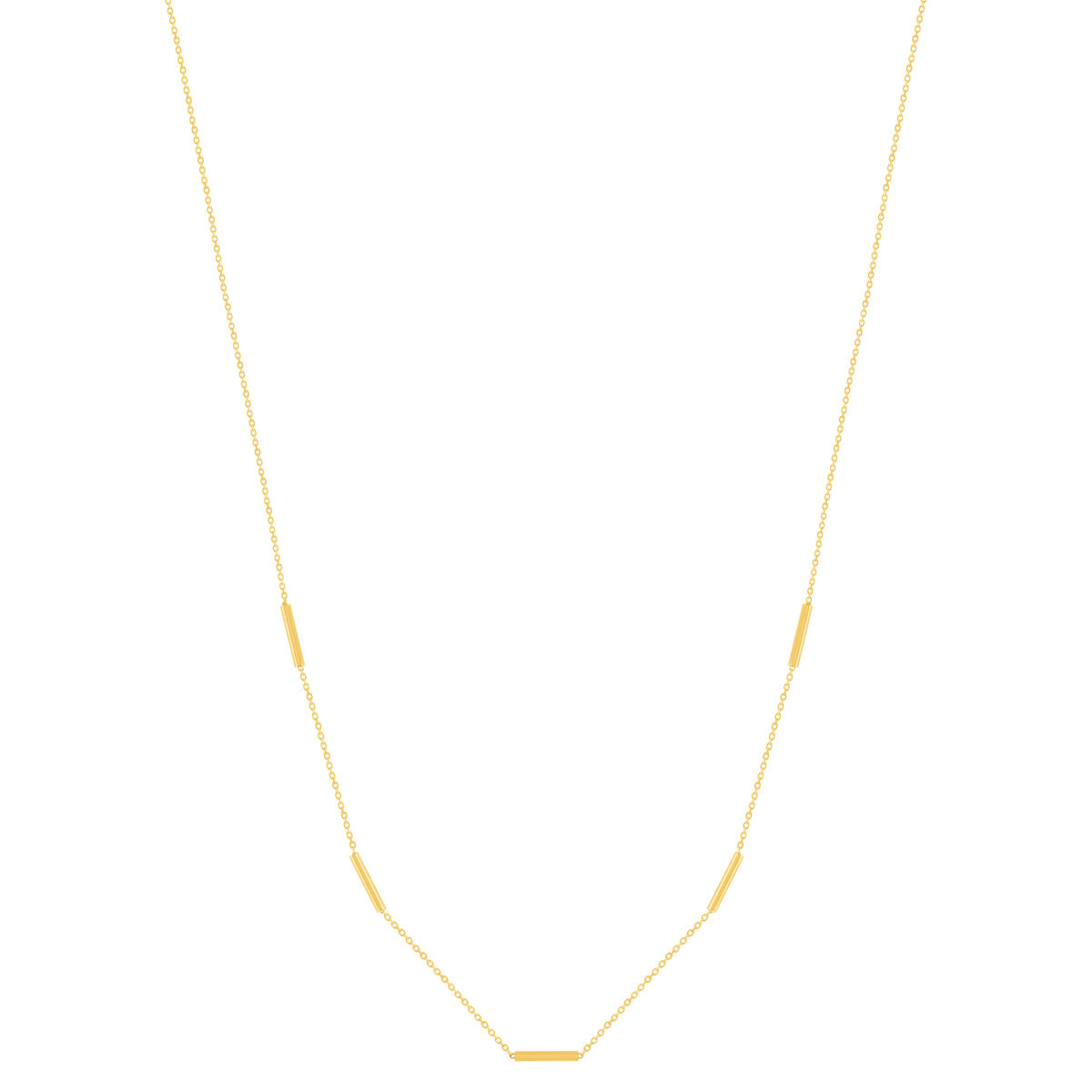 Collier or 750 jaune 45cm - vue 2