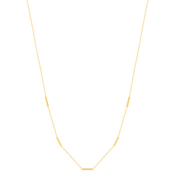 Necklace gold 750 yellow 45cm