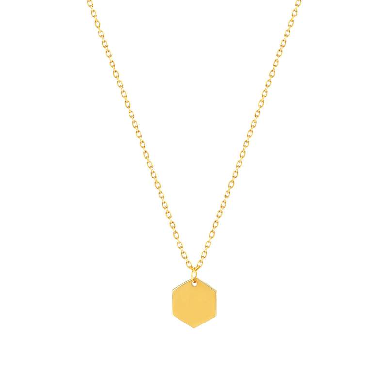 Collier or 750 jaune 45cm - vue 1