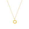 Collier or 750 jaune 45cm - vue V1