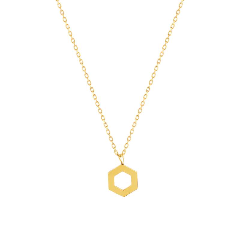 Collier or 750 jaune 45cm - vue 1