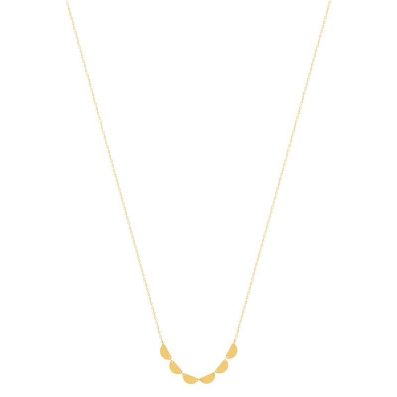 Collier or 750 jaune 45cm - vue 2
