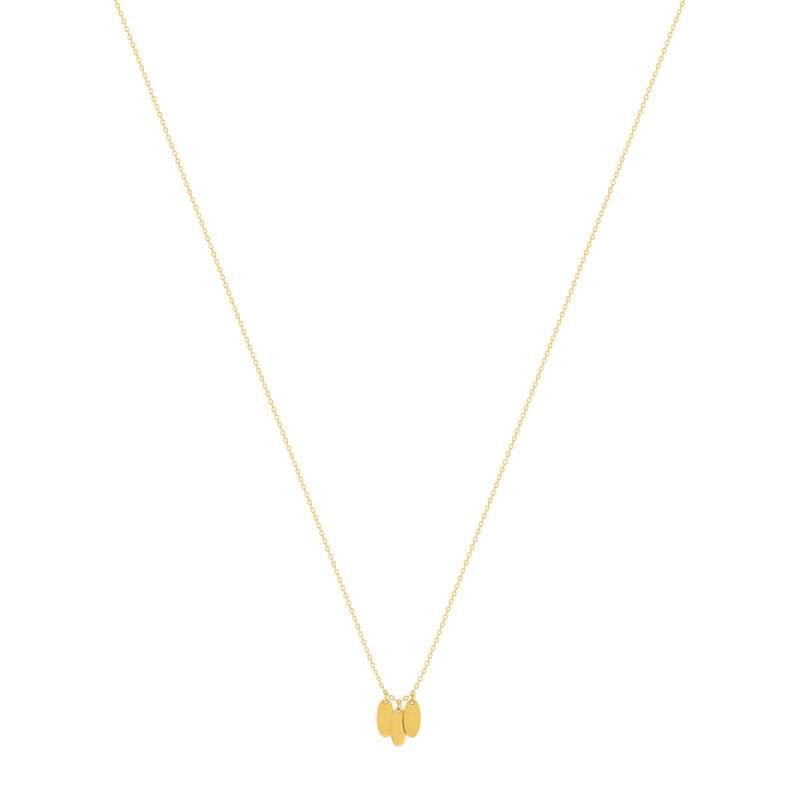 Collier or 750 jaune 45cm - vue 2