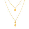 Collier or 750 jaune 45cm - vue V1