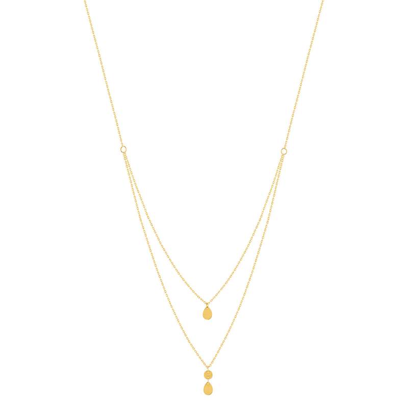Collier or 750 jaune 45cm - vue 2