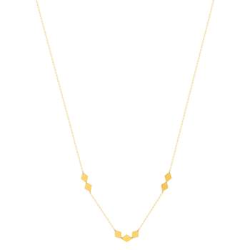 Necklace gold 750 yellow 45cm