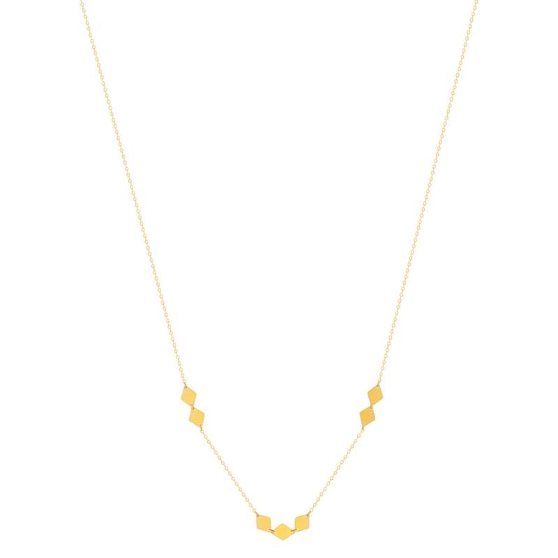 Collier or 750 jaune 45cm - vue 2