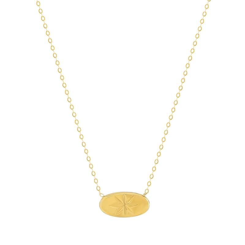Collier or 750 jaune 45cm - vue 1