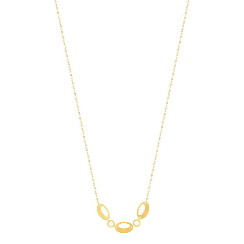 Collier or 750 jaune 45cm - vue 2