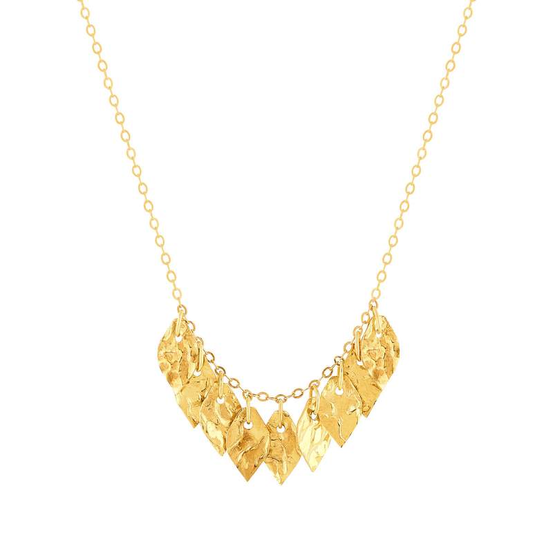 Collier or 750 jaune 44,5cm - vue 1