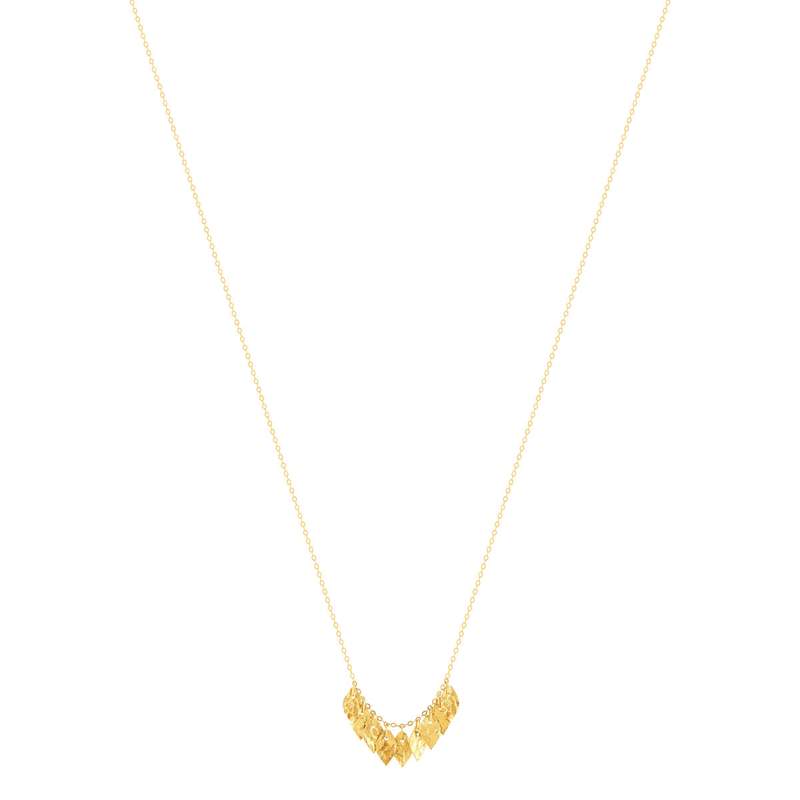 Collier or 750 jaune 44,5cm - vue 2