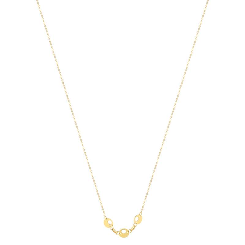 Collier or 750 jaune 45cm - vue 2