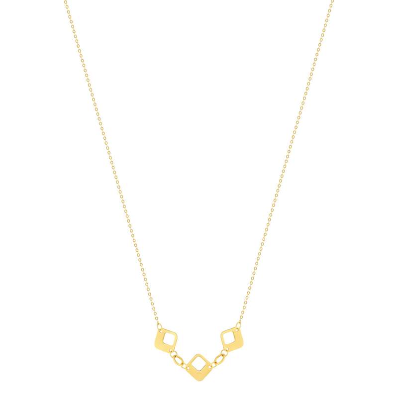 Collier or 750 jaune 45cm - vue 2
