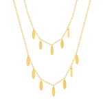 Collier or 750 jaune 45cm - vue 1