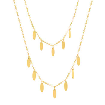 Necklace gold 750 yellow 45cm