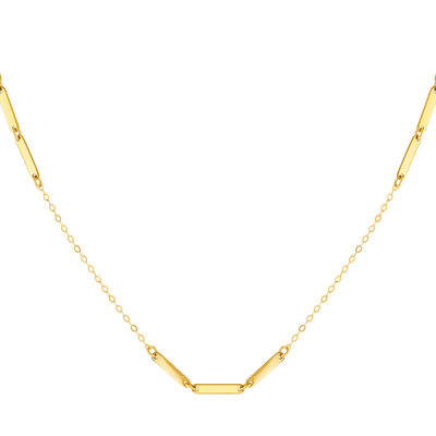 Collier or 375 jaune 45cm