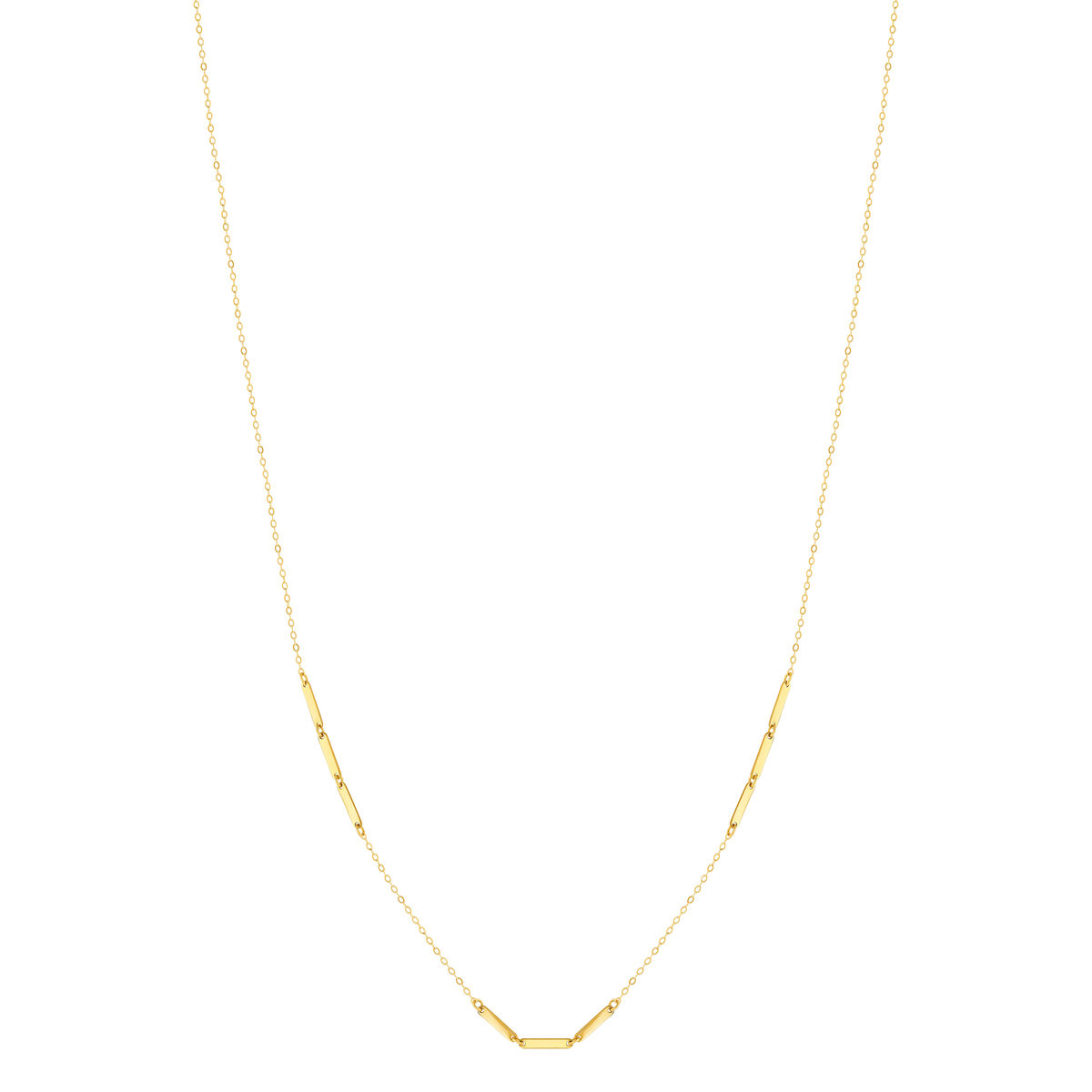 Collier or 375 jaune 45cm - vue 2