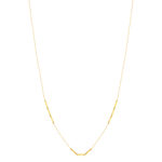 Collier or 375 jaune 45cm - vue 2